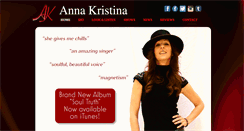 Desktop Screenshot of annakristina.com